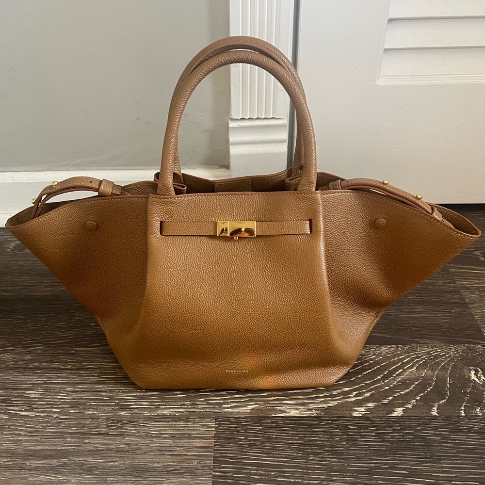 Demellier the New York midi bag tan